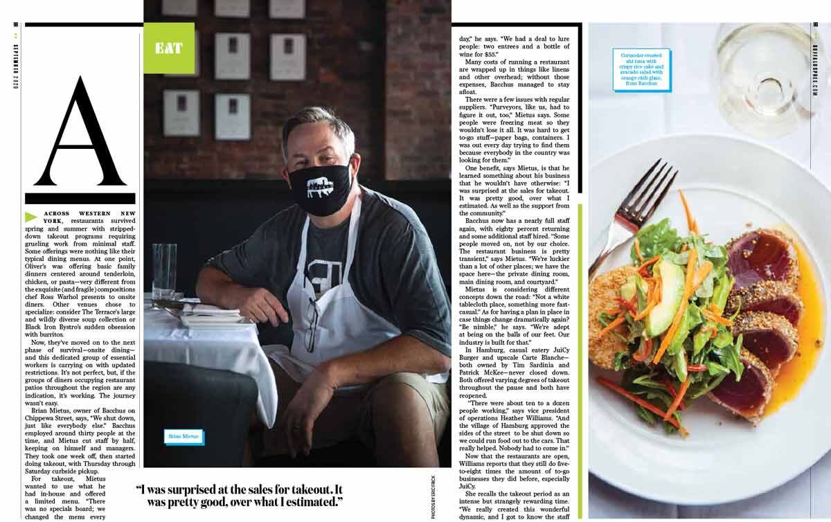 EAT / Local restaurants tough it out
